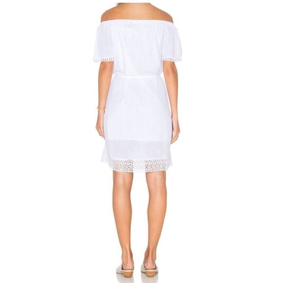 Michael Stars Light Pink Short Sleeve Double Gauze Cotton Mini Dress | SZ XS - Picture 12 of 14